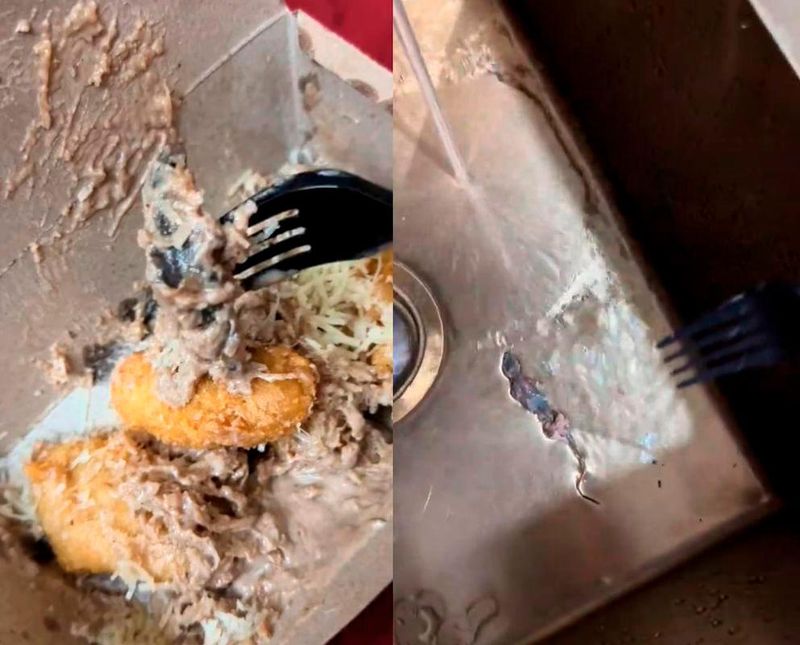 Jijik! Beli Pisang Goreng Keju Tiramisu Dapat 'Topping' Cicak Utuh