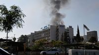 Foto-foto Kondisi Rumah Sakit di Israel yang Kena Hantam Rudal Iran