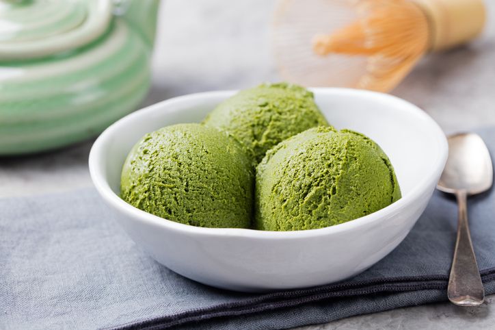kreasi dessert matcha
