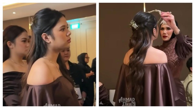Kabar Terkini Artis dari InsertLive : Dinilai Tak Mau Kalah, Momen Mulan Jameela Rebut Hiasan Kepala Milik Safeea Ahmad Disorot