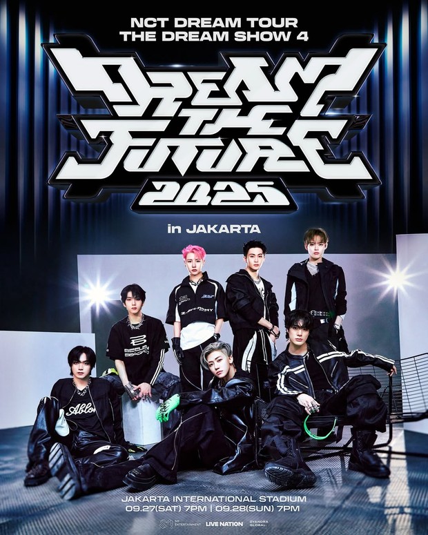 Poster konser NCT DREAM 'THE DREAM SHOW 4: THE DREAM DREAM THE FUTURE'