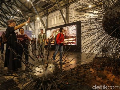 Jakarta Provoke Resmi Dibuka, Puluhan Karya Seni Pikat Pengunjung