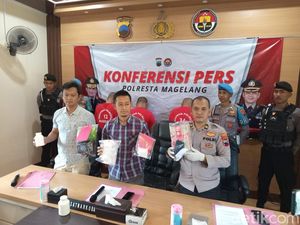 Pengedar Narkoba Ditangkap di Magelang, Barang Bukti Sabu 1,63 Ons Pengedar Narkoba Ditangkap di Magelang, Barang Bukti Sabu 1,63 Ons