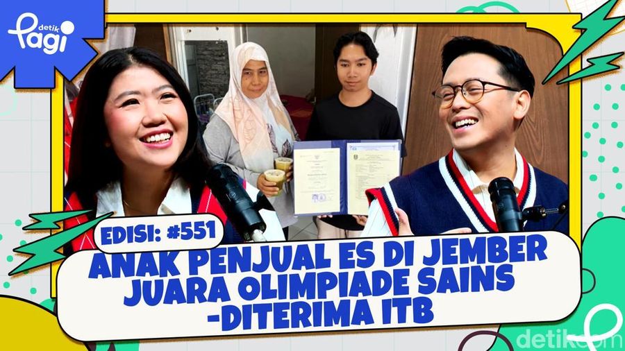 Anak Penjual Es di Jember Juara Olimpiade Sains-Diterima ITB