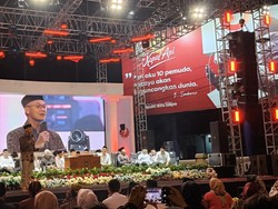 Ganjar Sampaikan Sambutan Megawati di Haul Ke-55 Bung Karno