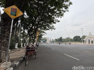 Tak Ada Lagi Demo Sopir Truk, Lalin di Jalan Pahlawan Kembali Lancar