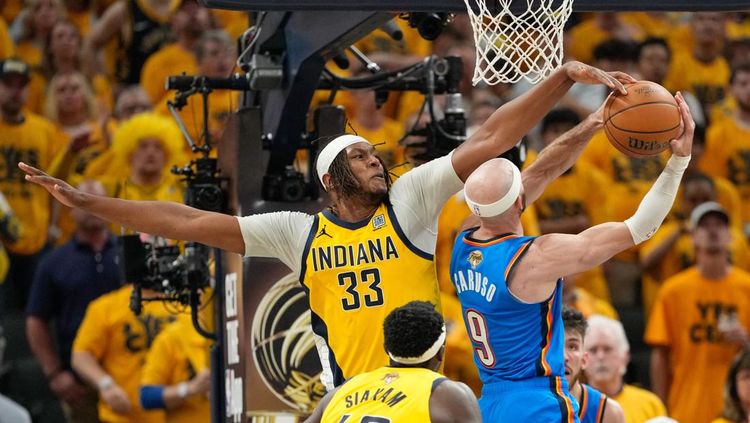 Pacers Hajar OKC 108-91, Final NBA Memanas Menuju Gim Ketujuh Penentuan