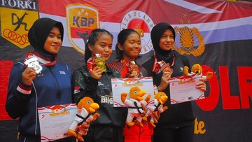 Srikandi Brimob Polda Metro Raih Medali di Piala Kapolri 2025
