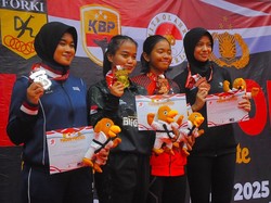 Srikandi Brimob Polda Metro Raih Medali di Piala Kapolri 2025