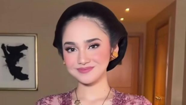 Syifa Hadju dan Tissa Biani di unduh mantu Al Ghazali-Alyssa Daguise.