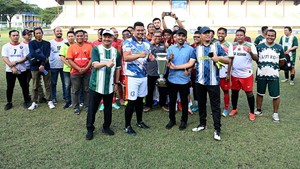 Kejuaraan Mini Soccer Jurnalis Dibuka, 13 Tim Berebut Piala Gubsu Bobby