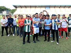 Kejuaraan Mini Soccer Jurnalis Dibuka, 13 Tim Berebut Piala Gubsu Bobby