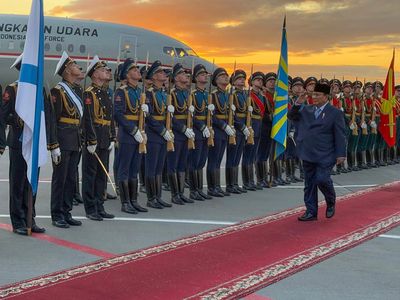 Akhiri Kunjungan Resmi di Rusia, Prabowo Kembali Bertolak ke Tanah Air