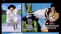 Ajang UCL pun dibilang tidak ada apa-apanya dibandingkan Piala Libertadores-nya CONMEBOL, bagaikan Mr Satan tidak berdaya di hadapan Cell di kisah Dragon Ball! Foto: dok. Internet/X (Twitter)
