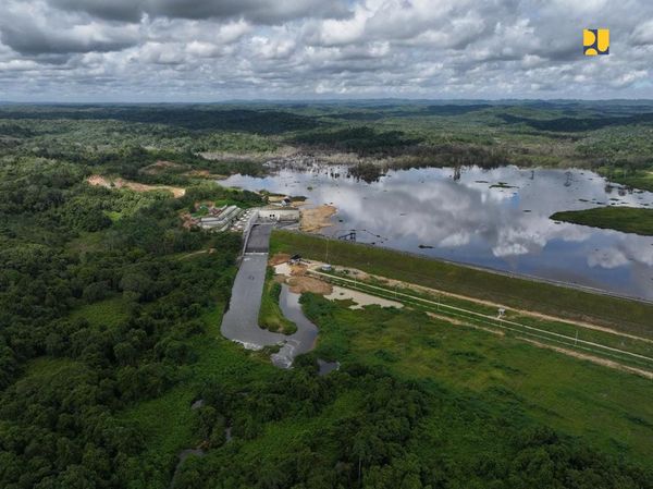 Mengintip Bendungan Rp 475 Miliar di Kalimantan