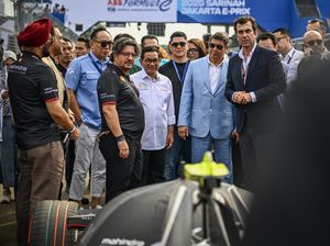 Momen Pramono Hadiri Formula E Jakarta di Ancol