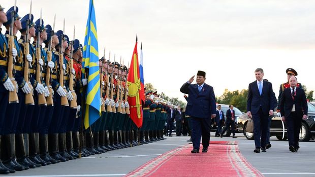Prabowo bertolak ke Tanah Air usai melaksanakan kunjungan kenegaraan di Rusia.