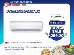 Serbu! AC 1 PK di Transmart Full Day Sale Diskon Rp 1,2 Juta