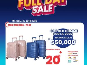 Cari Koper? Besok ke Transmart Full Day Sale, Harga Mulai Rp 550.000