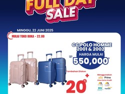 Cari Koper? Besok ke Transmart Full Day Sale, Harga Mulai Rp 550.000