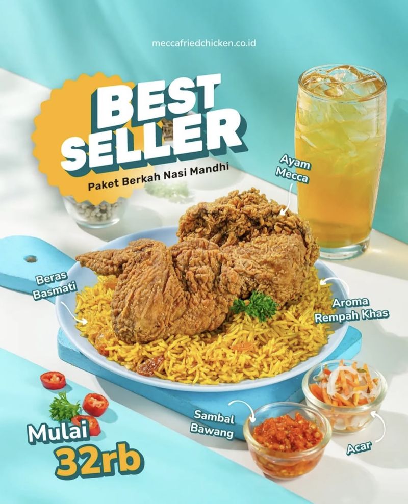 Sejumlah fakta terkait Mecca Fried Chicken, restoran cepat saji lokal yang belum banyak diketahui