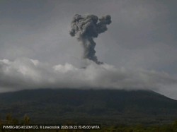 Gunung Ile Lewotolok Meletus, Warga Dilarang Beraktivitas di Radius 2 Km