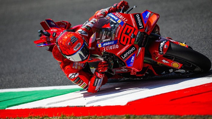 Marc Marquez tak menyengka bisa memenangi sprint race MotoGP Belanda 2025. (Foto: dok. Ducati) Marc Marquez tak menyengka bisa memenangi sprint race MotoGP Belanda 2025. (Foto: dok. Ducati)