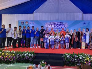 Dapat Rekor Muri, Khitanan Massal Gratis PAM Jaya Diikuti 1.293 Anak