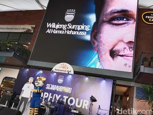 Sambutan Hangat Saat Hamra Hehanussa Hadir di Tengah Bobotoh