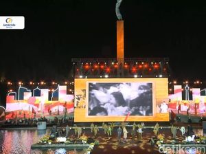Megah! Pertunjukan Jakarta: One City, Many Worlds di Puncak HUT ke-498 Jakarta