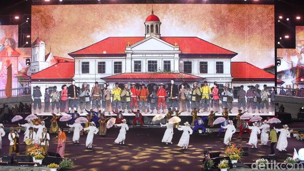 Pesta Musik dan Budaya Warnai Malam Puncak HUT ke-498 Jakarta