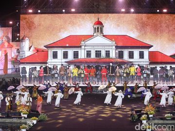 Pesta Musik dan Budaya Warnai Malam Puncak HUT ke-498 Jakarta