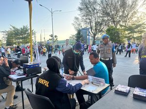 HUT Bhayangkara, Polres Dumai Terbitkan SKCK Gratis hingga SIM bagi Warga