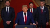 Donald Trump Umumkan AS Telah Mengebom 3 Situs Nuklir Iran