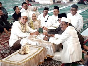 Pemain Timnas Rizky Ridho Resmi Menikah di Surabaya