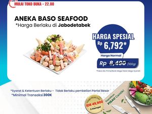 Aneka Bakso Seafood Dapat Diskon Besar-besaran di Transmart Full Day Sale Aneka Bakso Seafood Dapat Diskon Besar-besaran di Transmart Full Day Sale