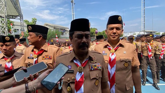 Agus Andrianto Menteri Imigrasi dan Pemasyarakatan (Imipas) Agus Andrianto mendatangi Lapas Kelas IIA Cibinong, Bogor, Senin (23/6/2025).