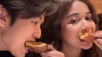 Mesranya Brisia Jodie dan Alden Saat Makan Steak hingga Ngafe di Prancis