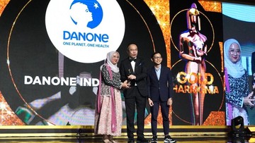 Program Kesehatan &amp; Inklusi Karyawan Antar Danone Raih 4 Penghargaan