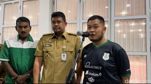 Gubsu Bobby Izinkan PSMS Medan Gunakan Stadion Utama Sumut