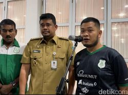 Gubsu Bobby Izinkan PSMS Medan Gunakan Stadion Utama Sumut