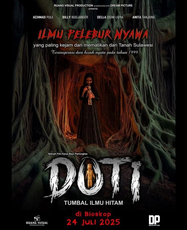Film Indonesia Doti: Tumbal Ilmu Hitam (2025)/Foto: Ruang Visual Production