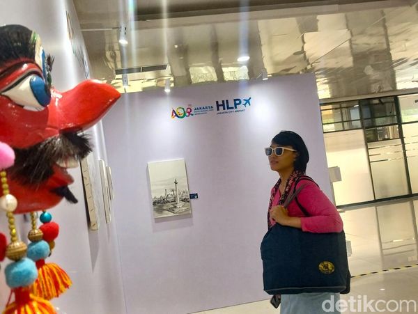 Karya Seniman Indonesia Hadir di Bandara Halim