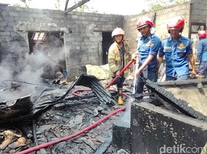 Rumah Produksi Kerupuk di Boyolali Terbakar Rumah Produksi Kerupuk di Boyolali Terbakar