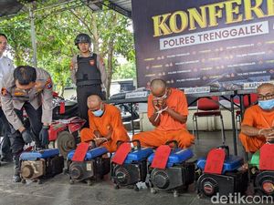 Komplotan Pencuri Genset Nelayan-Diesel Traktor di Trenggalek Diringkus Komplotan Pencuri Genset Nelayan-Diesel Traktor di Trenggalek Diringkus