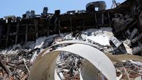 Penampakan Pusat Riset Terkemuka Israel Hancur Terkena Rudal Iran