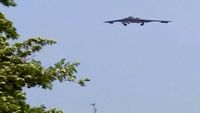 Potret Pesawat Siluman B-2 AS Pulang Usai Gempur Fasilitas Nuklir Iran
