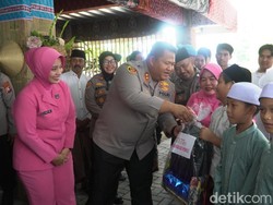 Meriah! 250 Anak Ramaikan Khitan Massal Polres Pasuruan