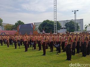 Pakai Baju Pramuka, Ratusan Napi Ikut Perkemahan di Cibinong Bogor Pakai Baju Pramuka, Ratusan Napi Ikut Perkemahan di Cibinong Bogor