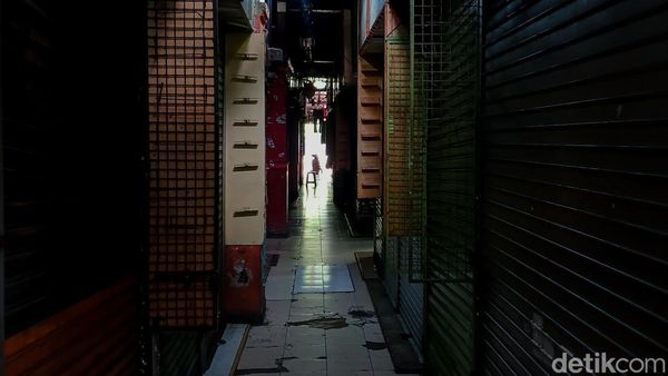 Sesepi Ini Pasar Taman Puring Jaksel Kini